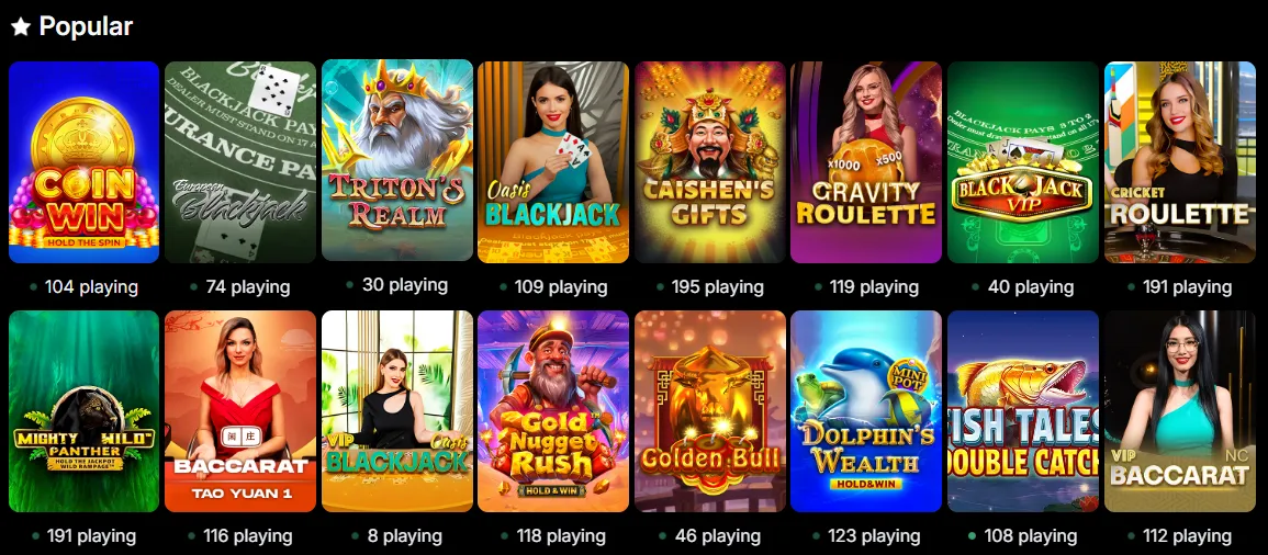 spinathlon casino popular
